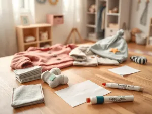 Jak podpisać ubrania do przedszkola?