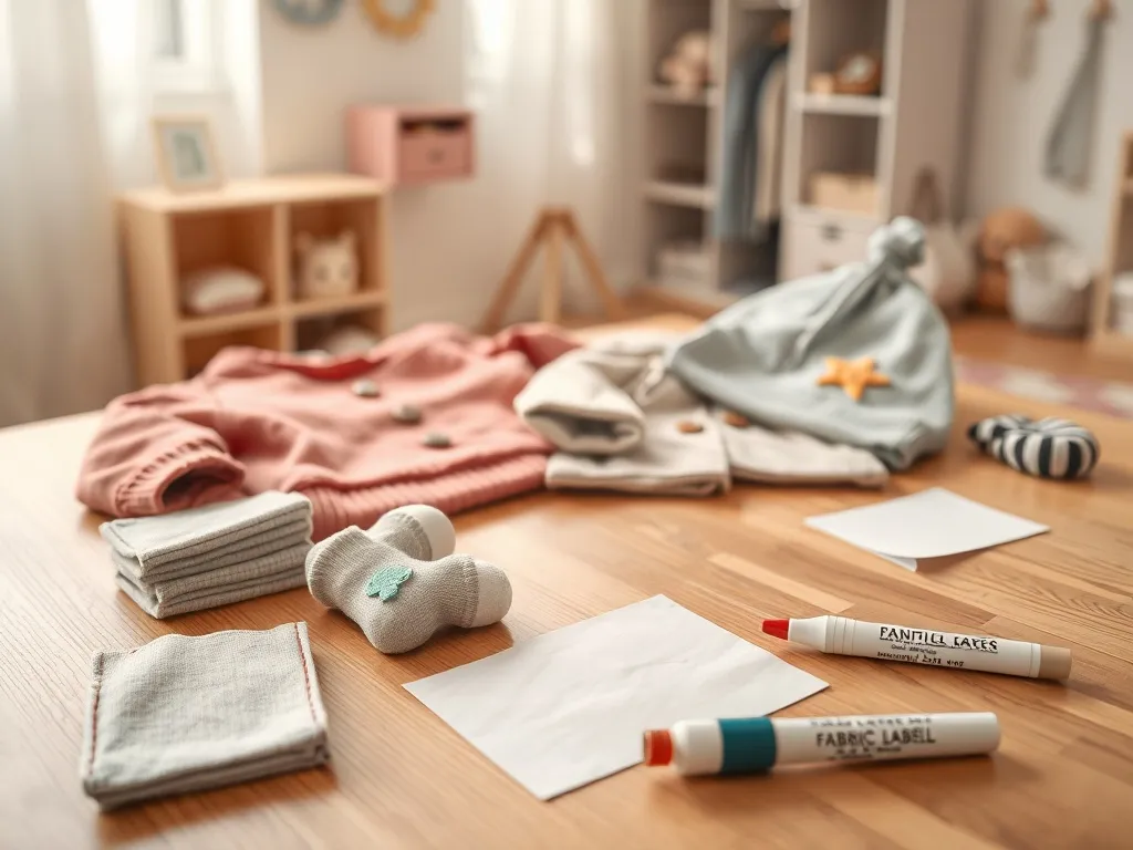 Jak podpisać ubrania do przedszkola?