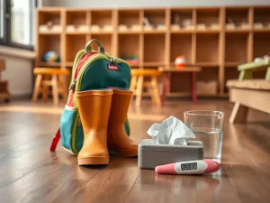 Czy dziecko z mokrym kaszlem może iść do przedszkola?