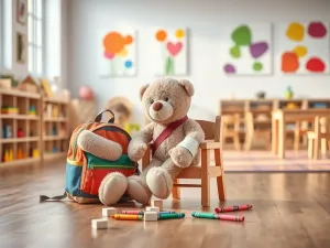 Czy dziecko ze złamaną ręką może chodzić do przedszkola?